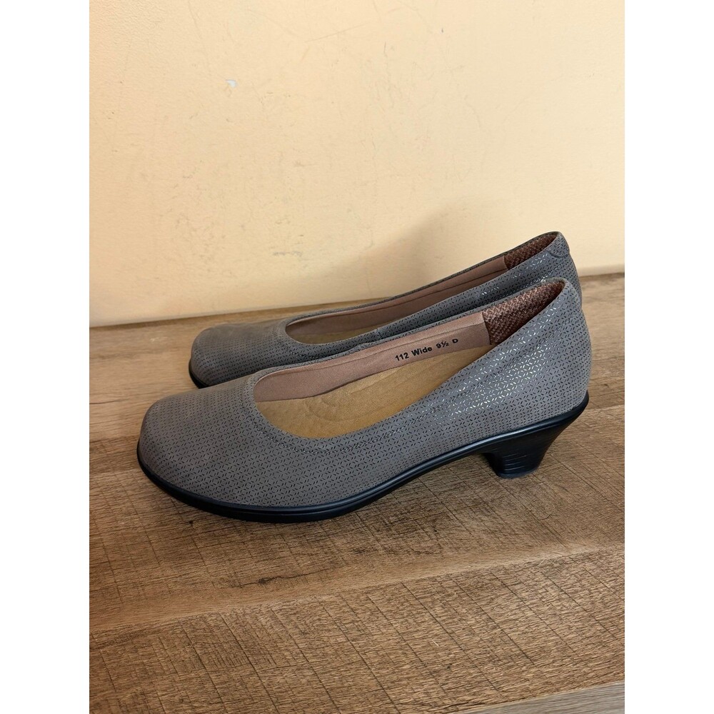 BIOHEELS DINA ORTHO-CUSHION  LOW HEELS women’s 9.5 Wide shoes pumps